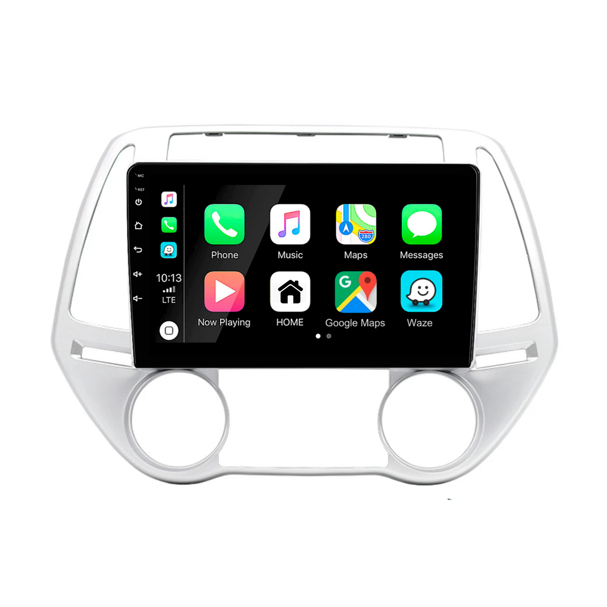 Hyundai I20 2012-2015 Apple CarPlay and Android Auto Plug and Plug Head Unit Upgrade Kit