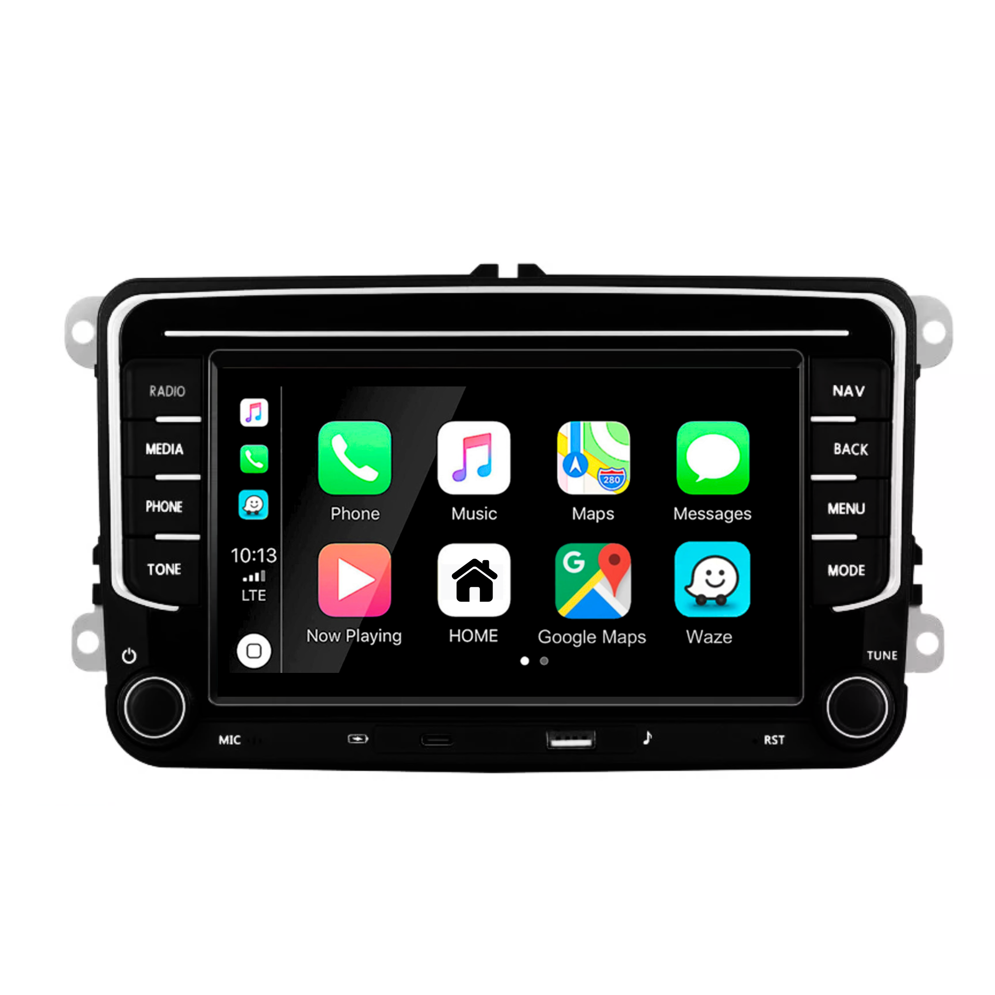 VOLKSWAGEN GOLF GTI MK5 2006-2009 Apple CarPlay and Android Auto Plug and Plug Head Unit Upgrade Kit