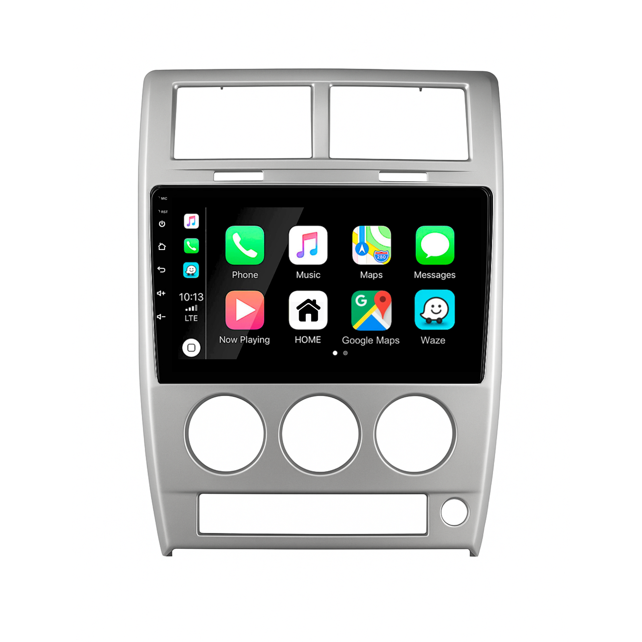 Jeep Cherokee 2008–2011 Apple CarPlay and Android Auto Plug and Plug Head Unit Upgrade Kit