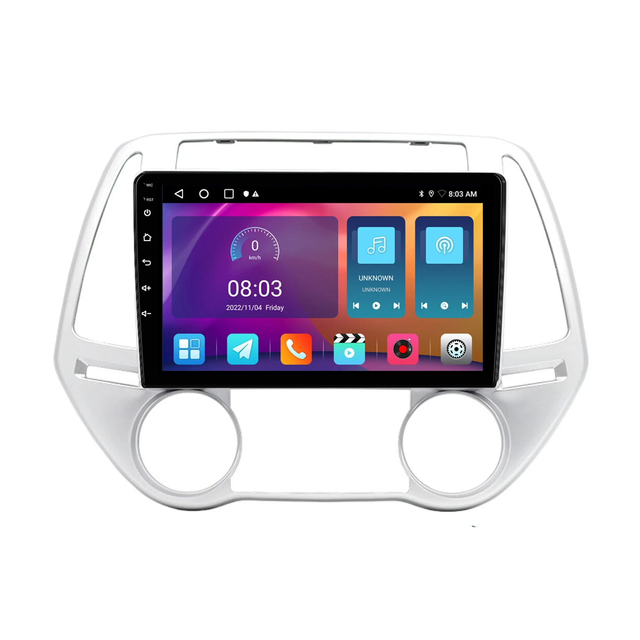 Hyundai I20 2012-2015 Apple CarPlay and Android Auto Plug and Plug Head Unit Upgrade Kit