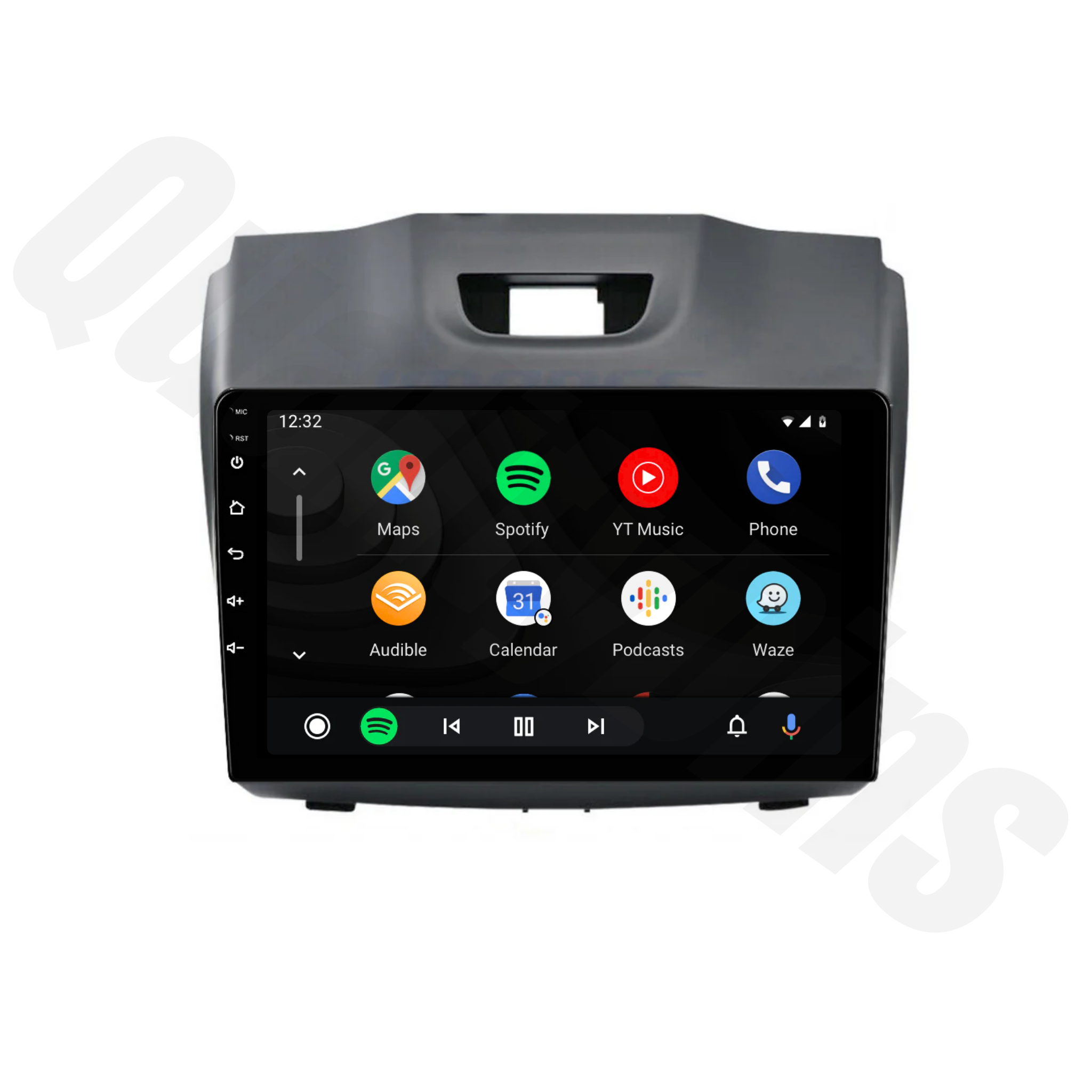 Isuzu D-Max & MU-X 2012–2017 | Apple CarPlay & Android Auto Head Unit Upgrade Kit