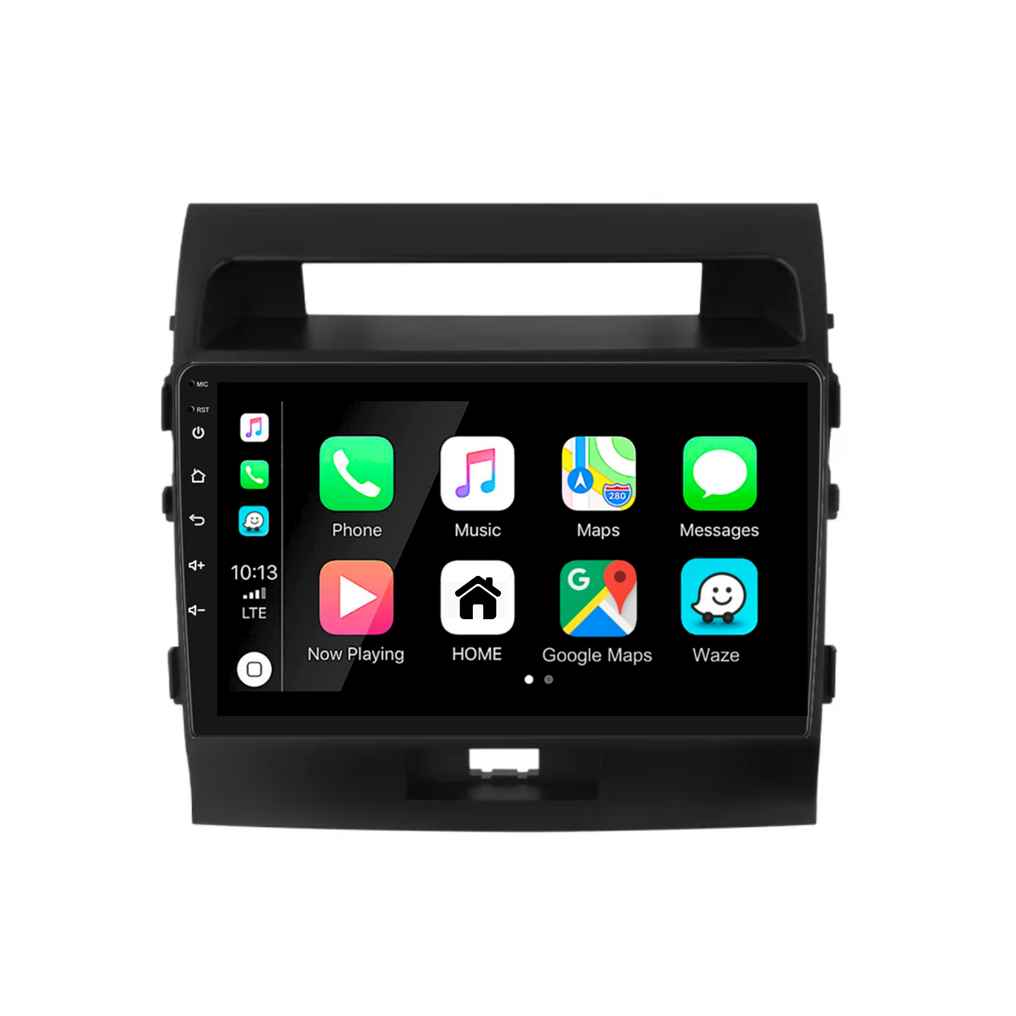 Toyota Landcruiser 200 Series 2008-2014 Apple CarPlay and Android Auto Plug and Plug Head Unit Upgrade Kit