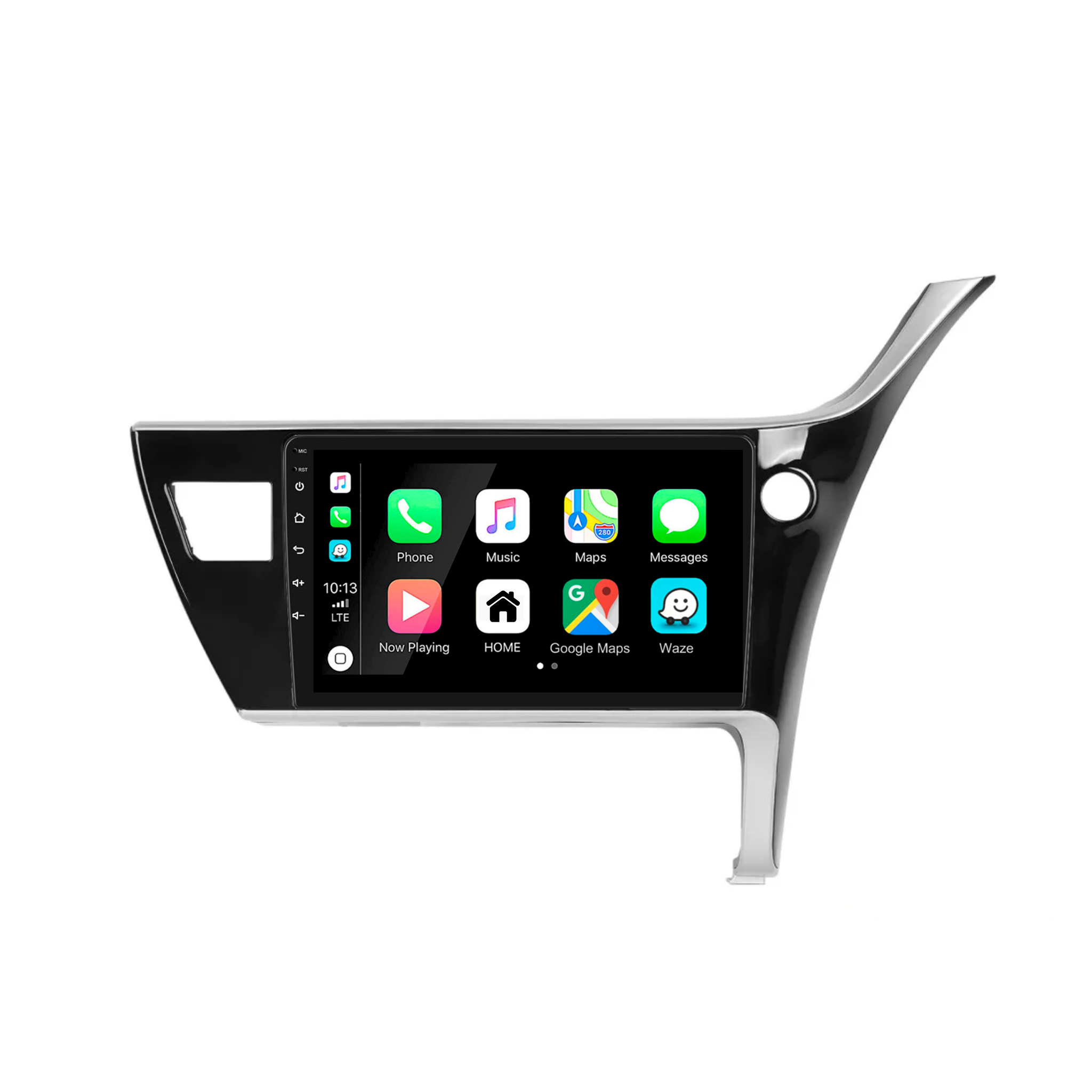 Toyota Corolla 2012-2015 Hatchback Apple CarPlay and Android Auto Plug and Plug Head Unit Upgrade Kit