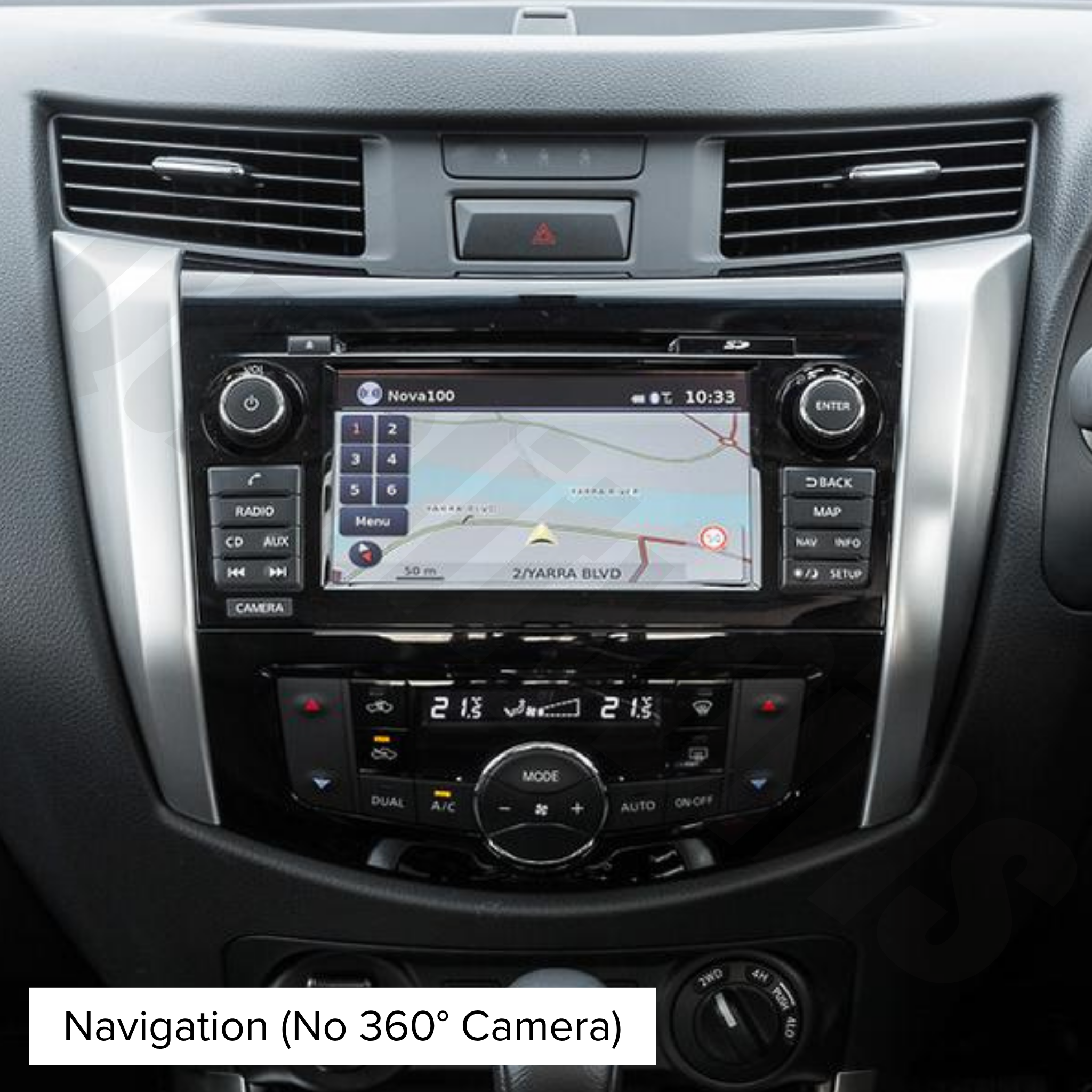 Nissan Navara NP300 2015-2022 | Apple CarPlay & Android Auto Head Unit Upgrade Kit