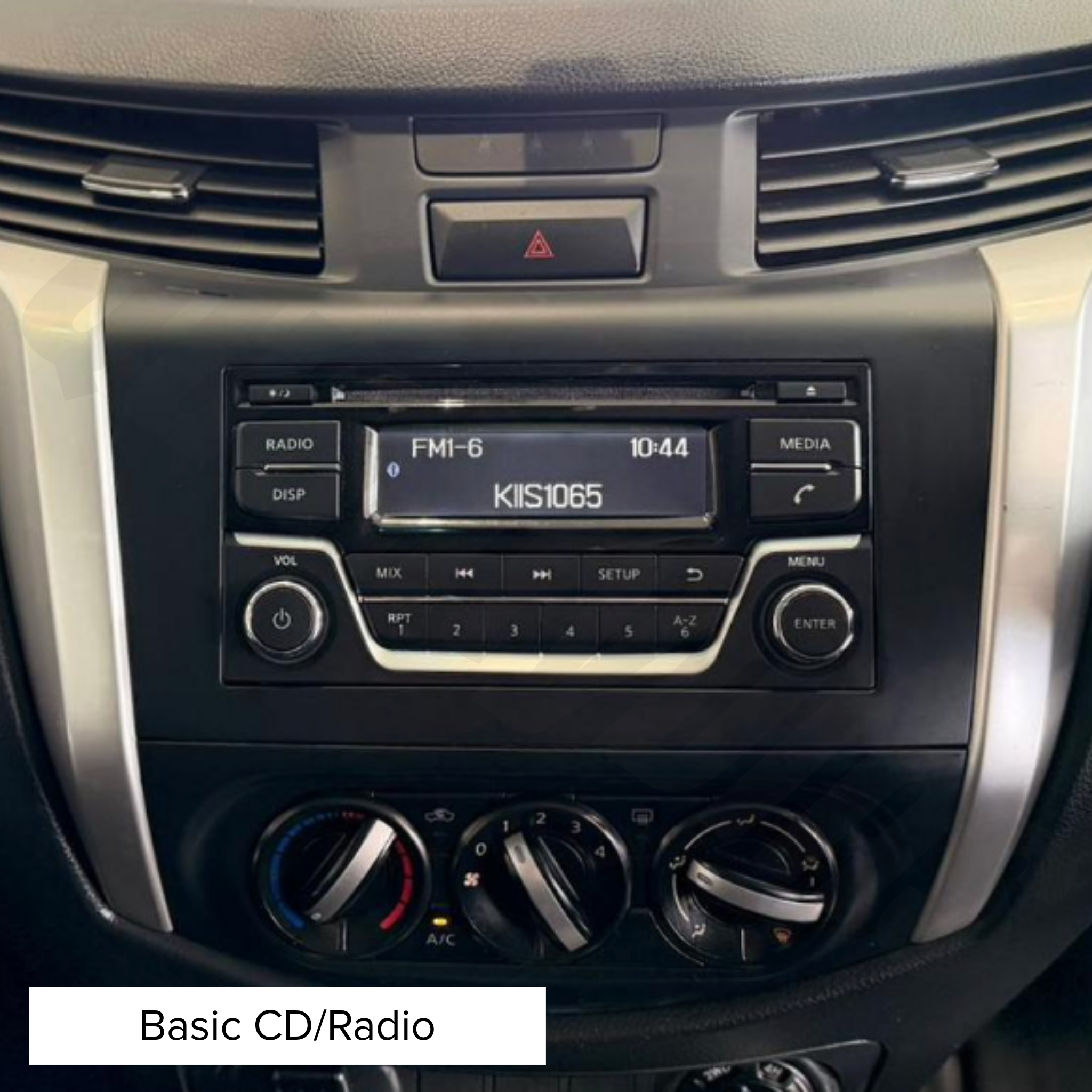Nissan Navara NP300 2015-2022 | Apple CarPlay & Android Auto Head Unit Upgrade Kit
