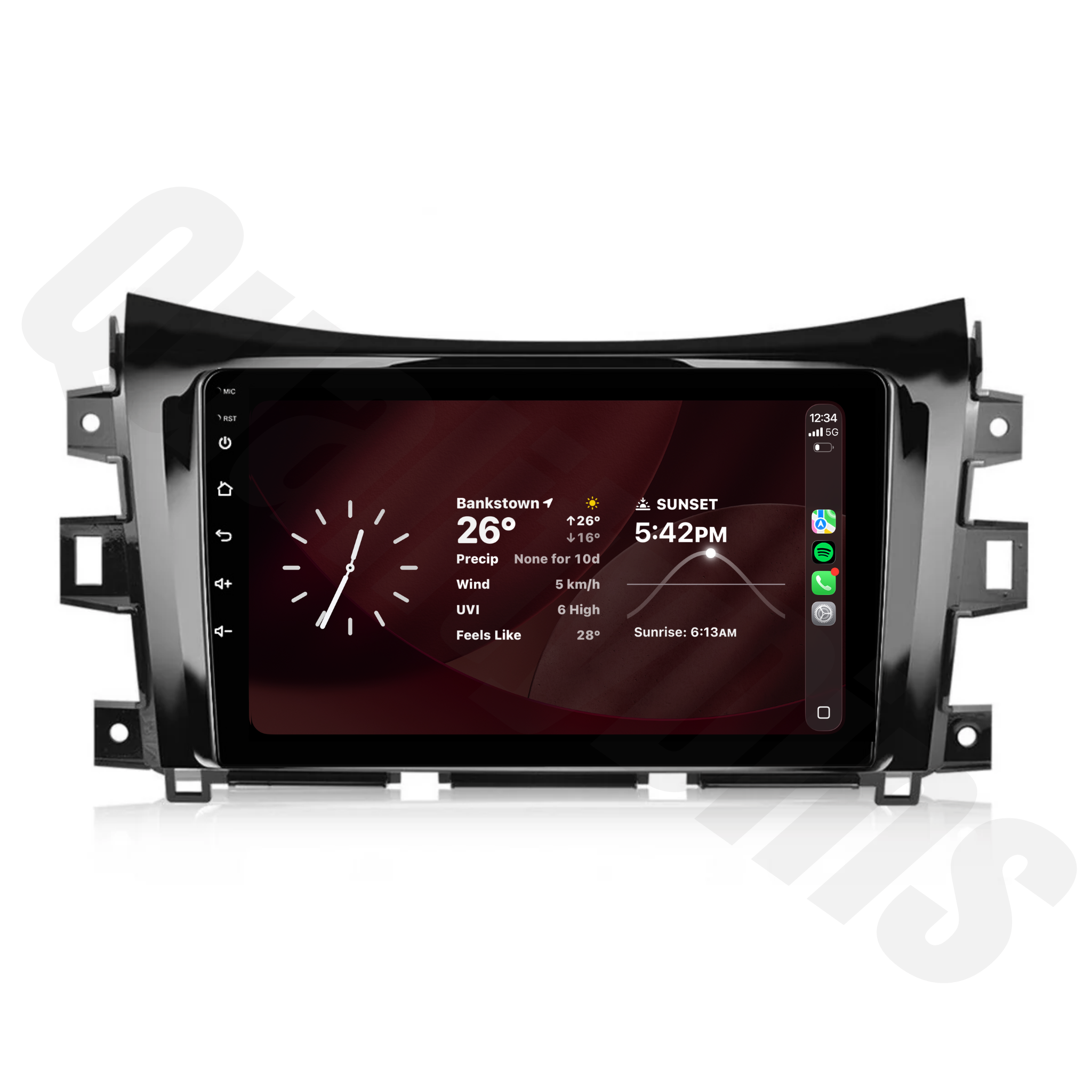 Nissan Navara NP300 2015-2022 | Apple CarPlay & Android Auto Head Unit Upgrade Kit