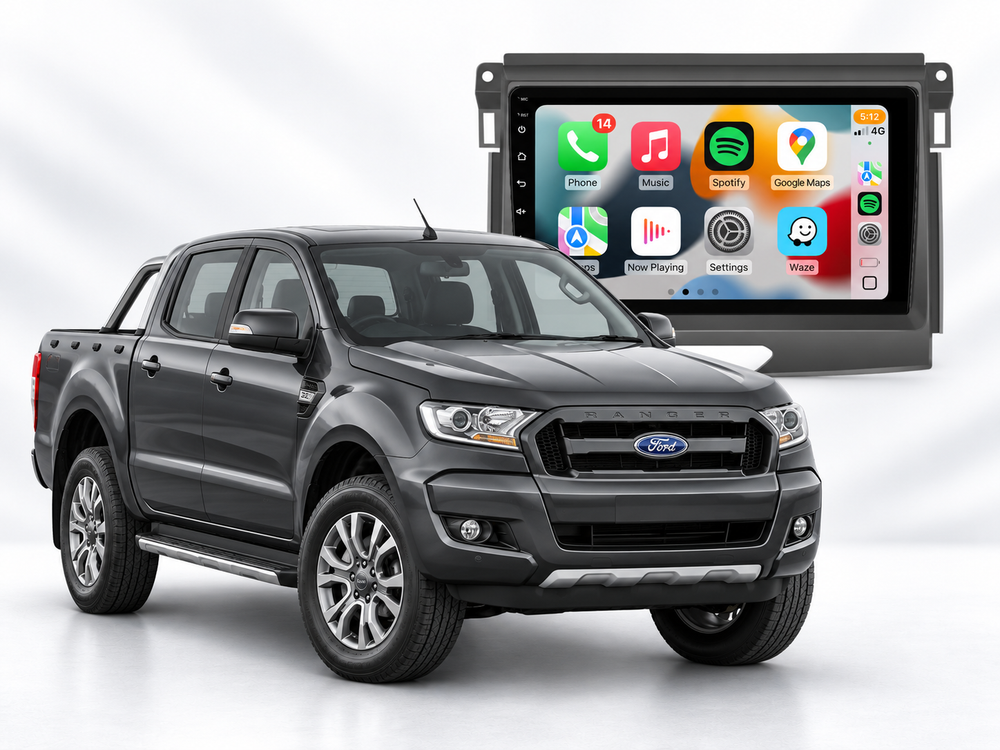 Ford Ranger PX2 with QualityDins head unit