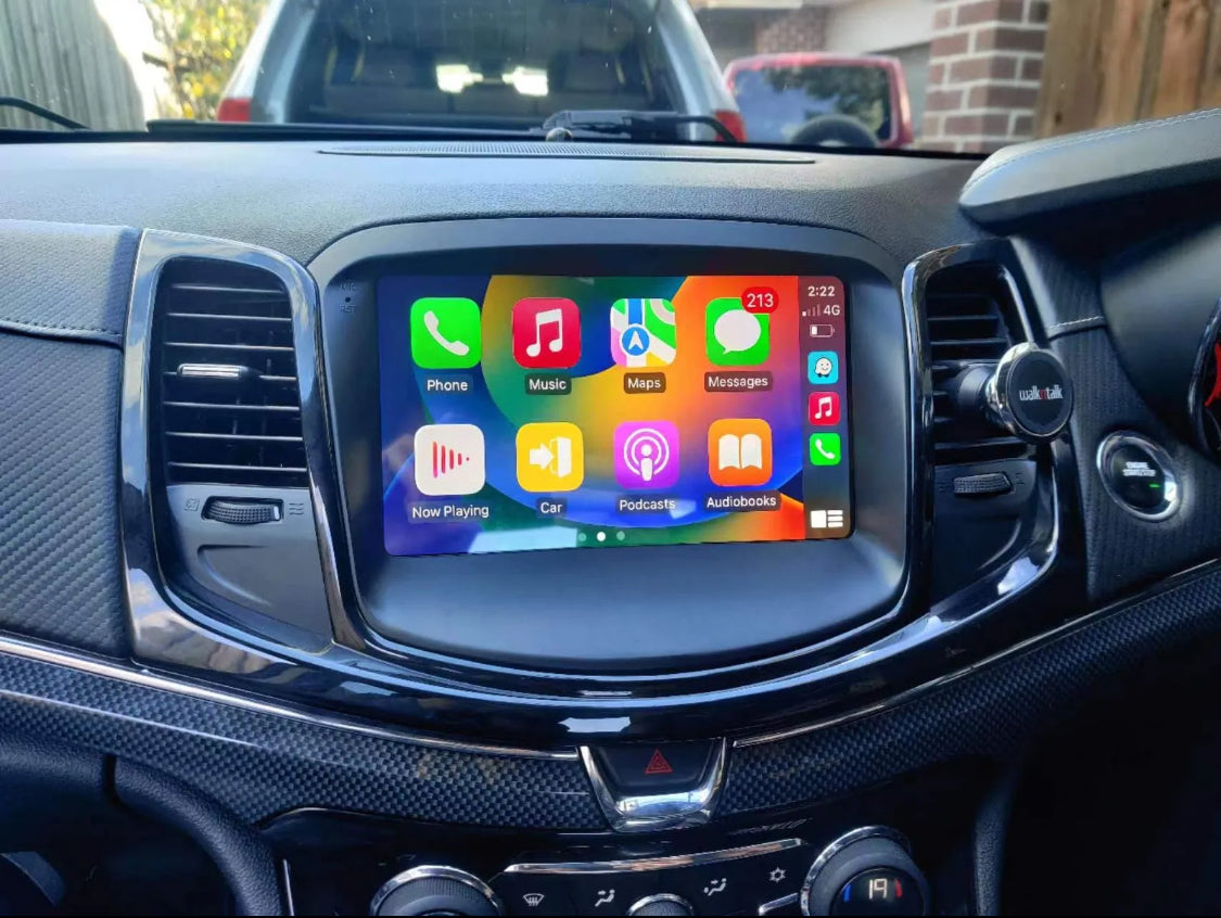 Holden Commodore VF 2013 - 2017 Apple CarPlay and Android Auto Plug and Plug Head Unit Upgrade Kit