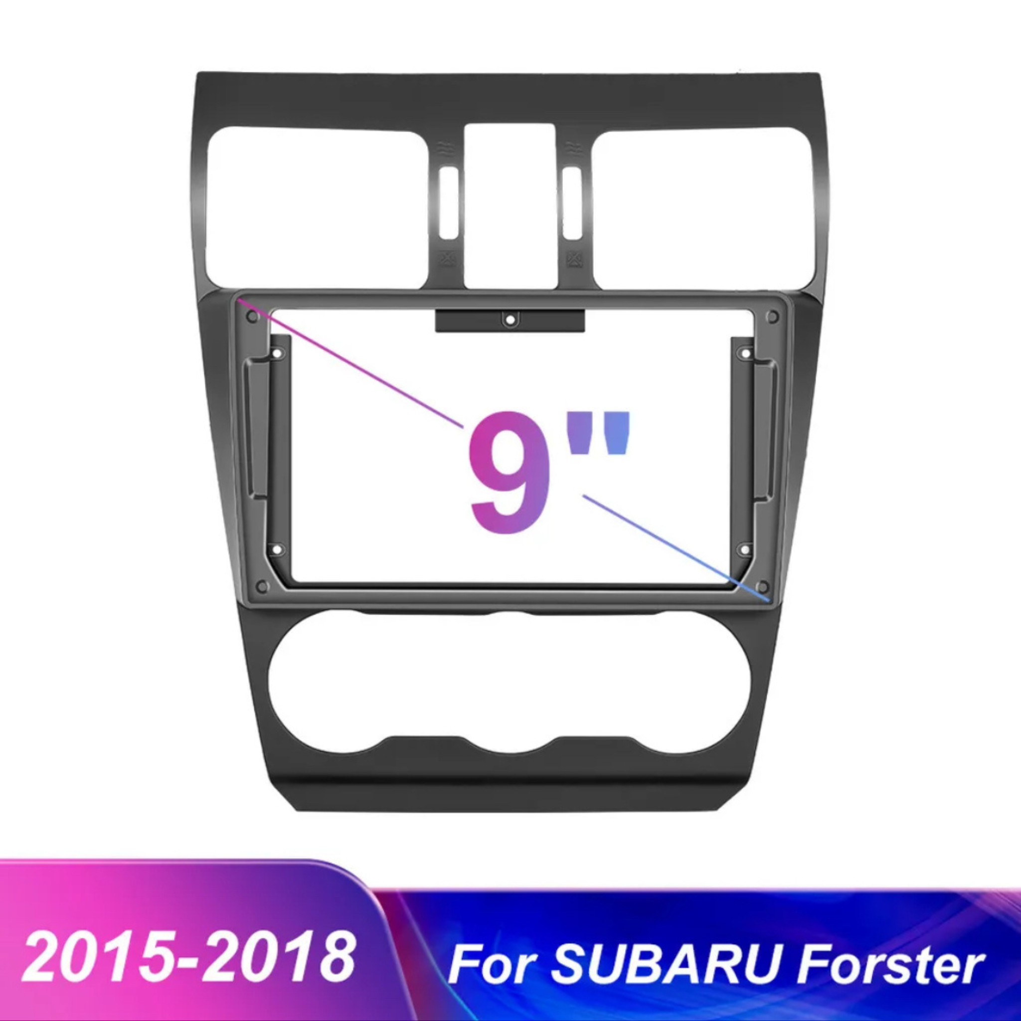 Subaru Forester 2015-2018 Apple CarPlay and Android Auto Plug and Plug Head Unit Upgrade Kit
