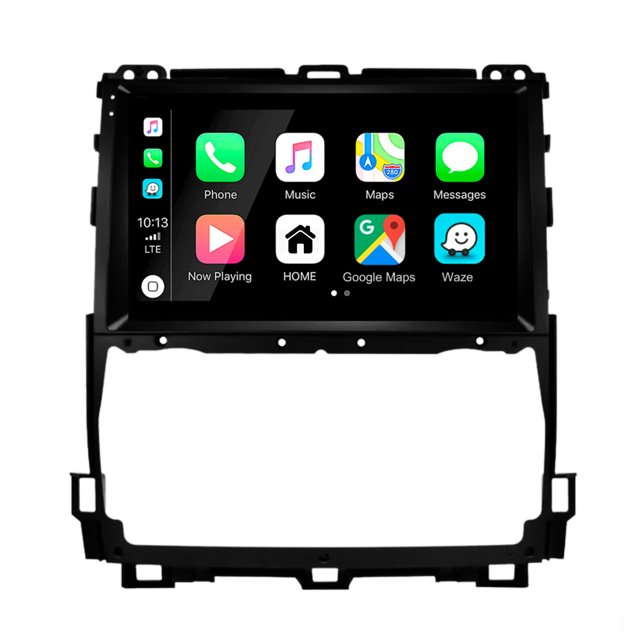 Toyota Prado 120 Series 2003-2009 Apple CarPlay and Android Auto Plug and Plug Head Unit Upgrade Kit