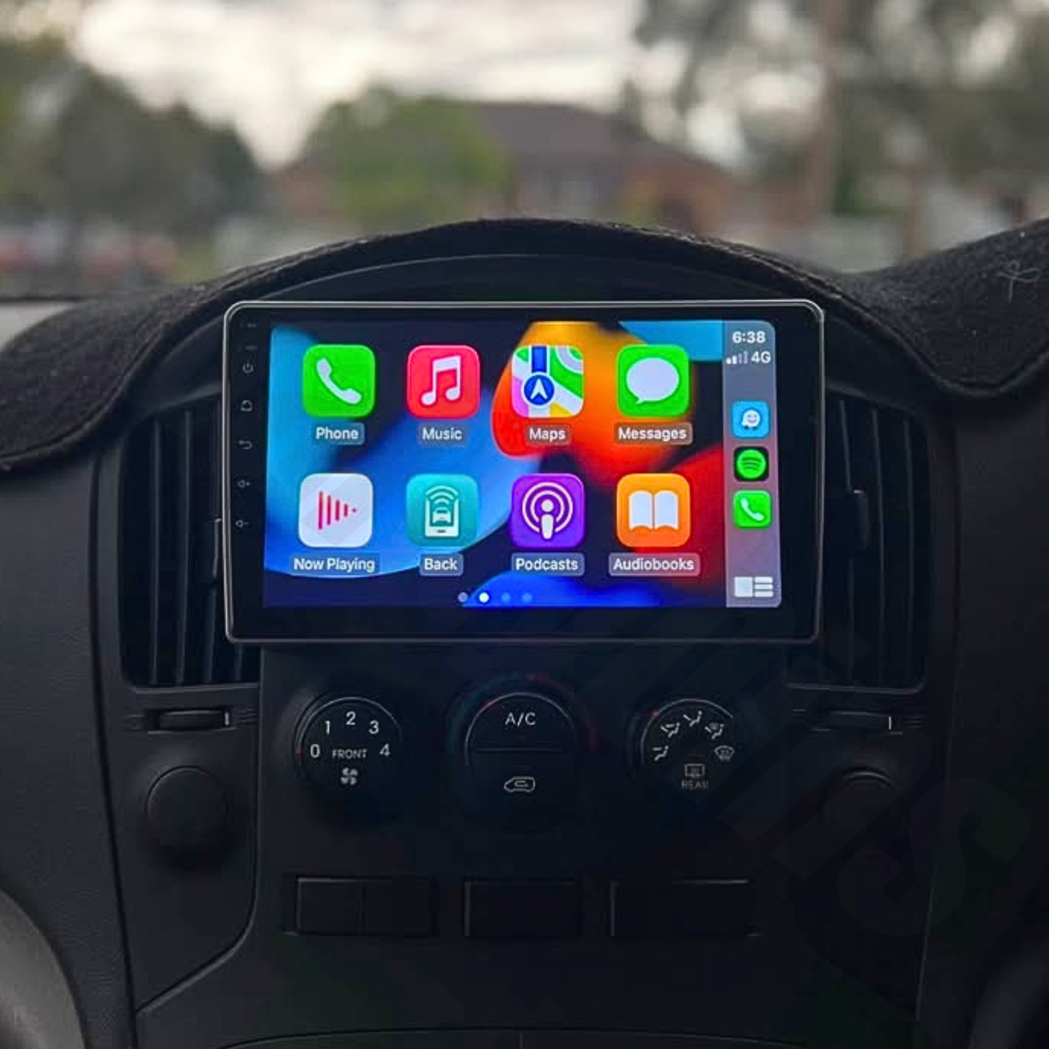 Hyundai iLoad (Auto A/C) / iMax / H1 / Starex / Staria 2008-2015 | Apple CarPlay & Android Auto Head Unit Upgrade Kit | (With Headunit Mounting Frame)