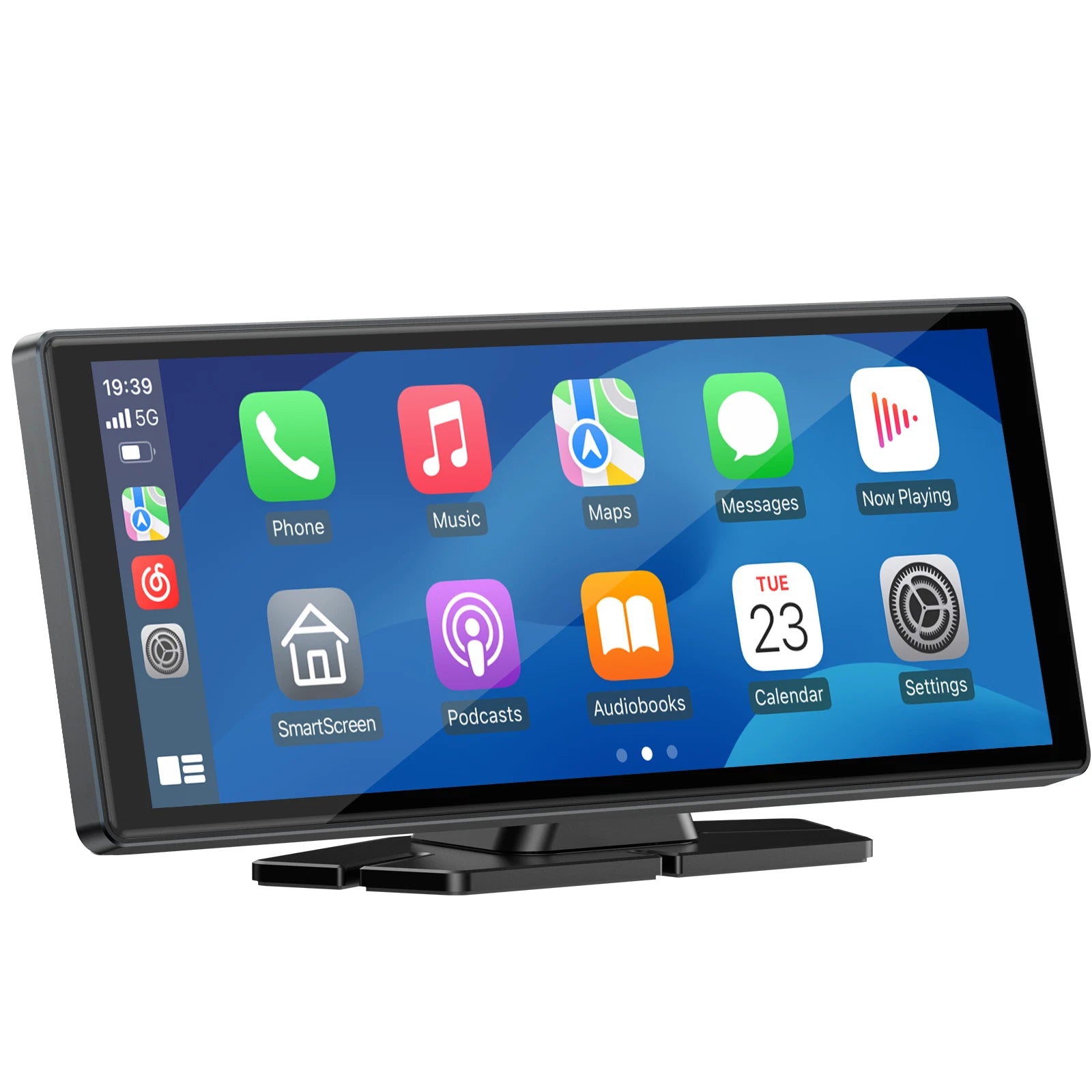 10.26" Wireless Apple CarPlay & Android Auto Tablet with Built-In Dash Cam