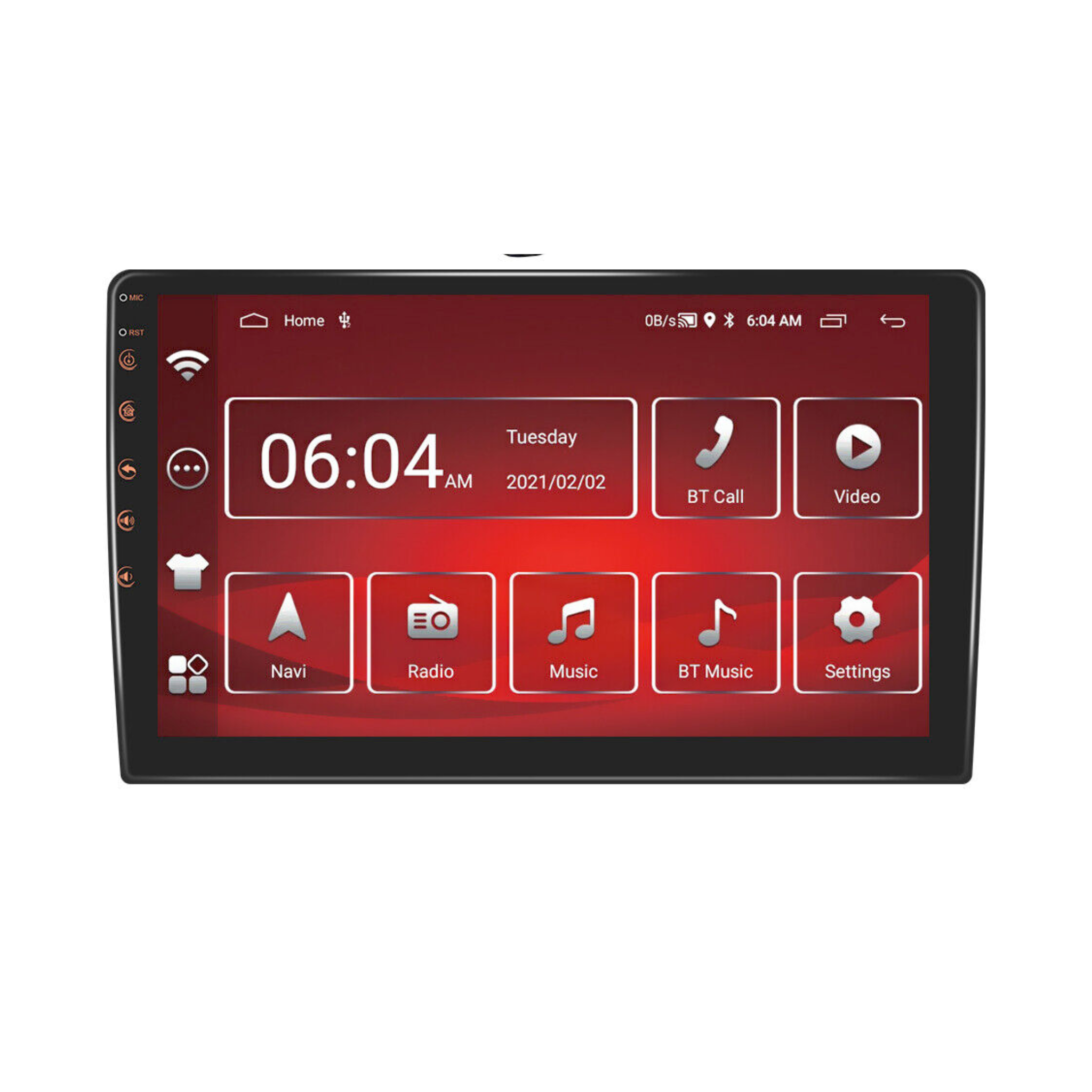 Apple & Android Compatible 9 Inch Touchscreen Head Unit w/ Bluetooth, GPS & WIFI (Android 11 Operating System)