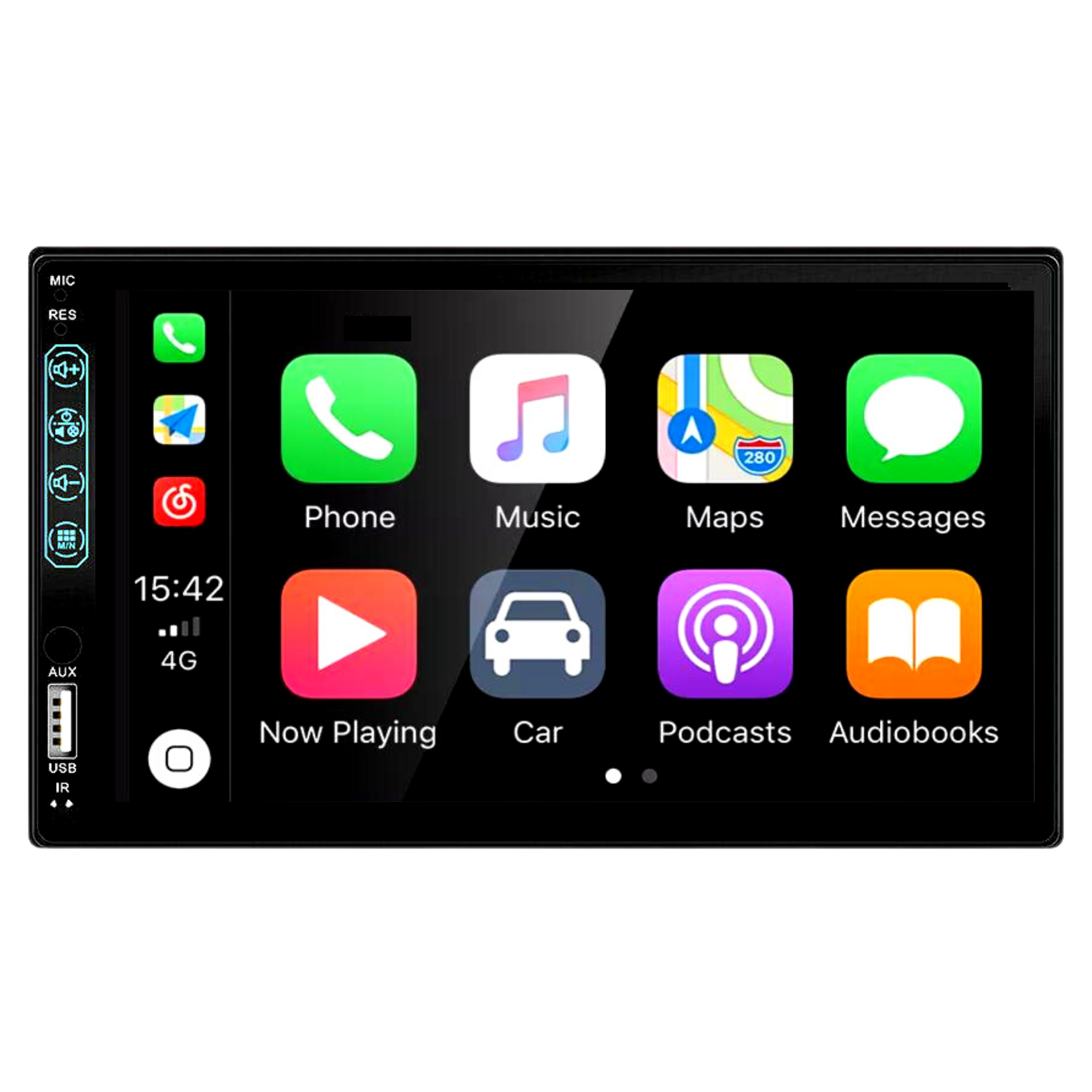 Dual Apple CarPlay & Android Auto 7” Touchscreen Head Unit A2566