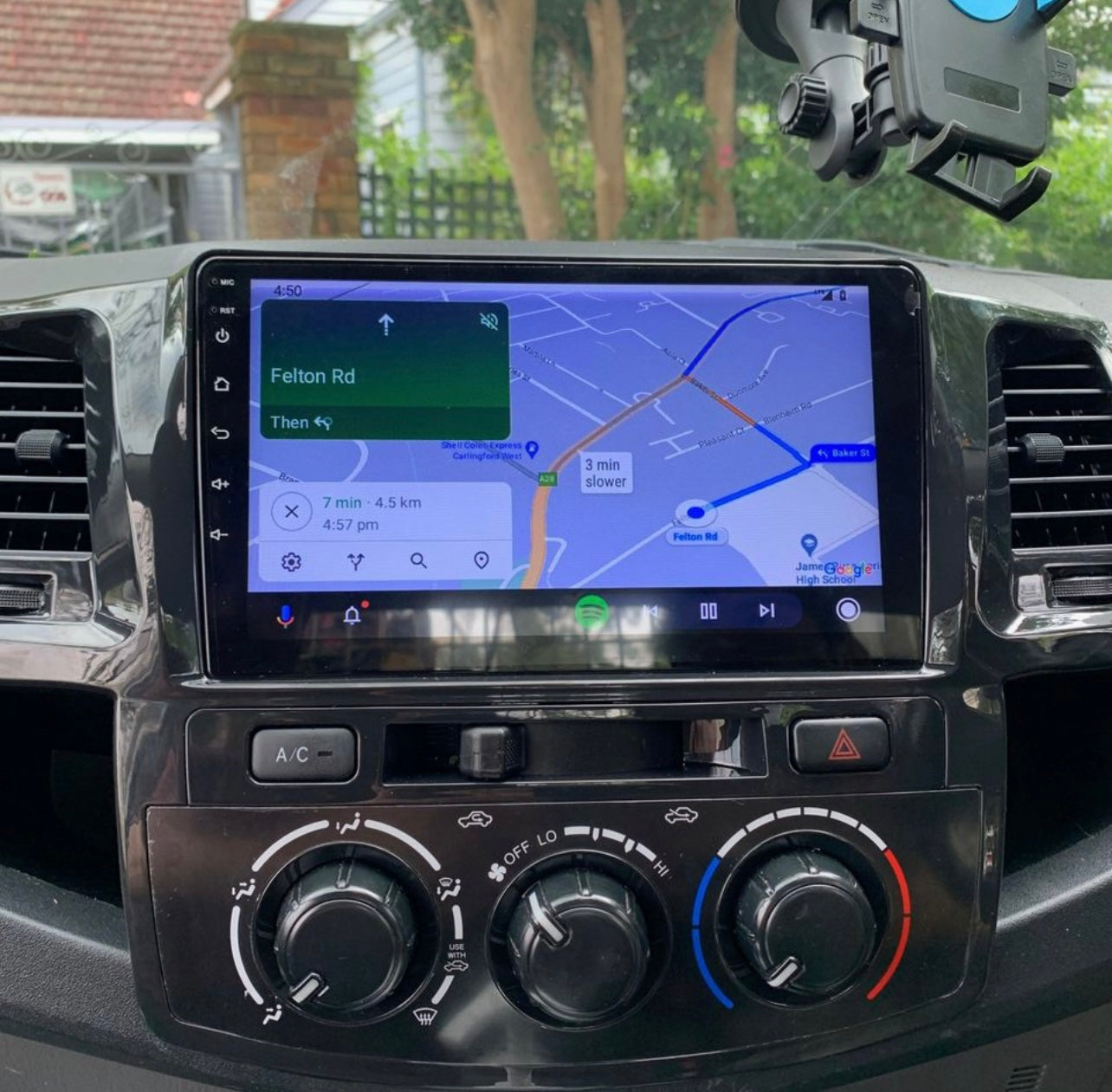 Toyota Hilux N70 2006-2015 Apple CarPlay and Android Auto Plug and Plug Head Unit Upgrade Kit