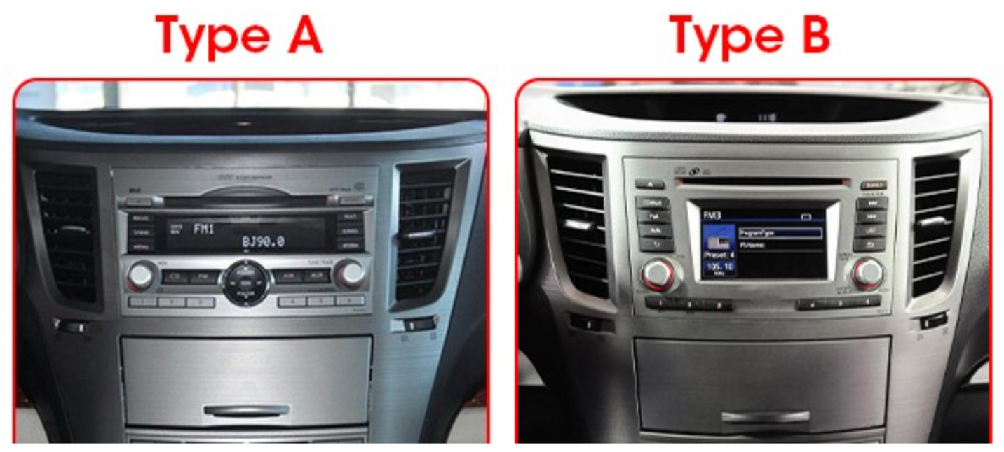 Subaru Outback & Liberty 2009-2014 Apple CarPlay and Android Auto Plug and Plug Head Unit Upgrade Kit