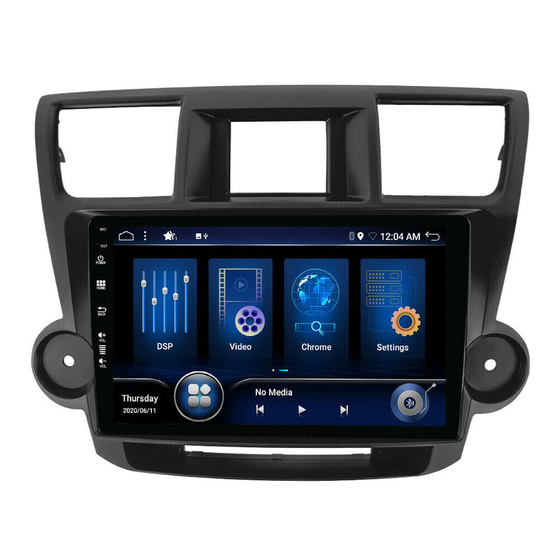 Toyota Kluger Apple CarPlay and Android Auto Plug and Plug Head Unit Upgrade Kit