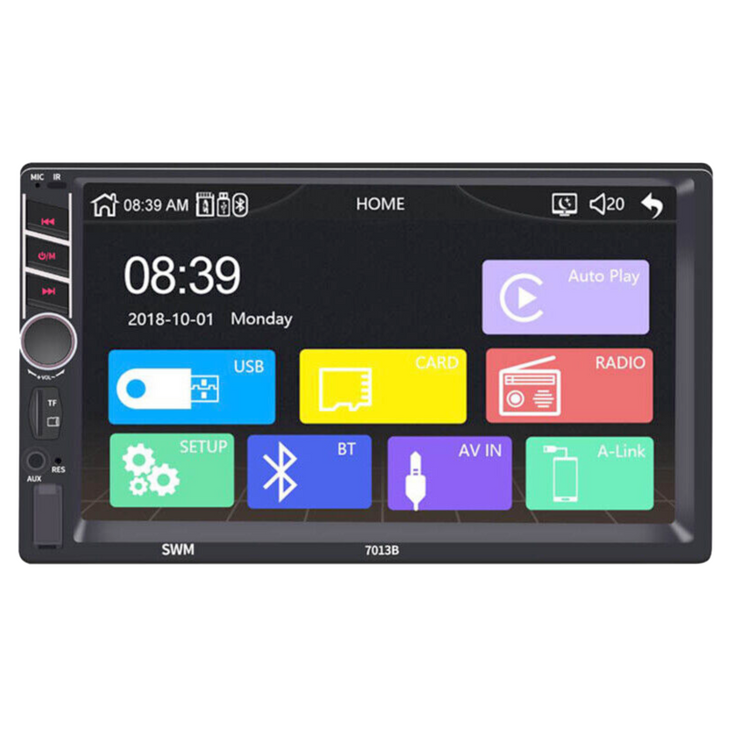 7 2Din Car Stereo Wince Carplay Android Auto Radio Bluetooth USB