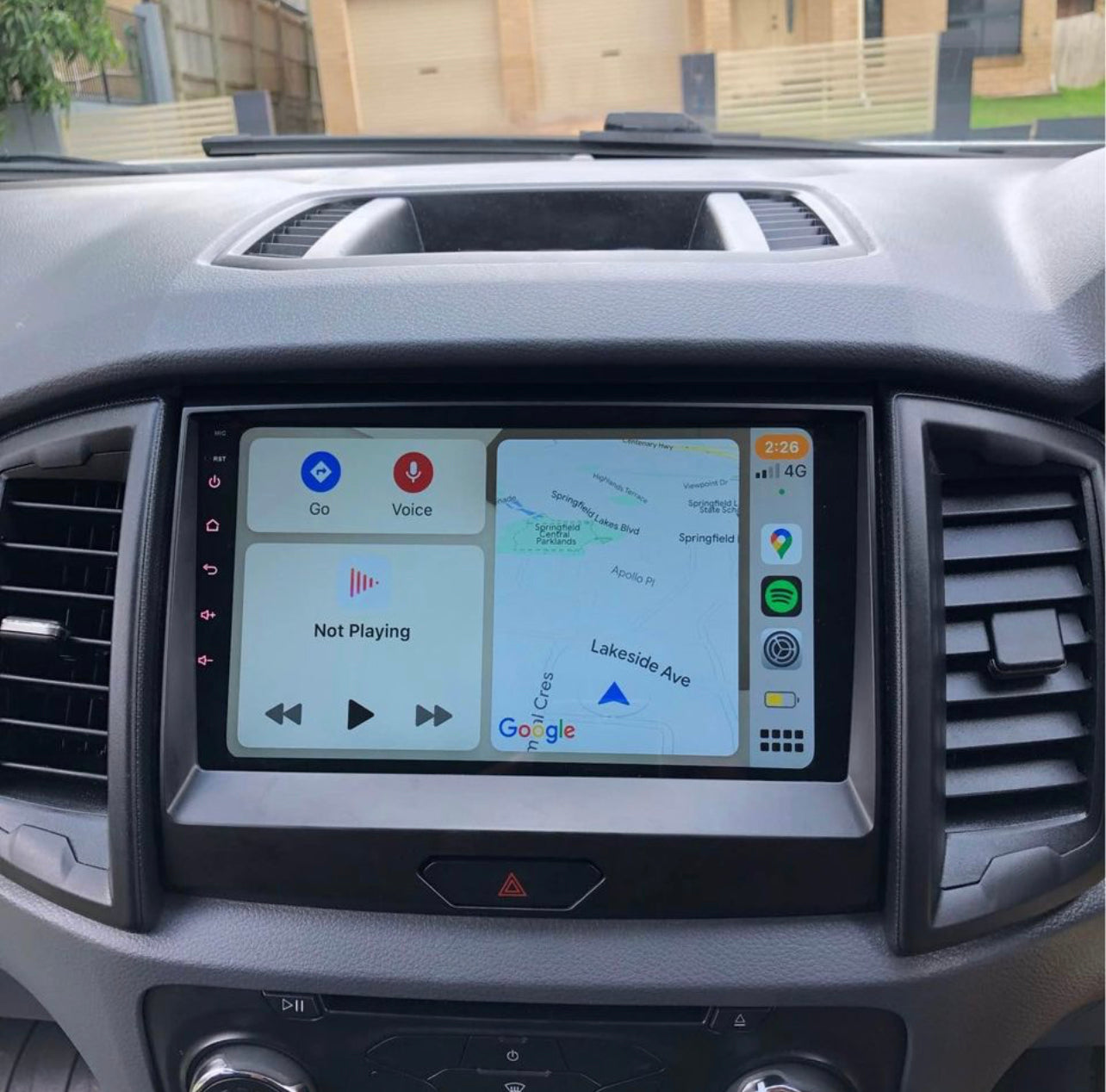 Ford Ranger PX MkII 2015-2019 - Apple CarPlay and Android Auto Plug and Plug Head Unit Upgrade Kit