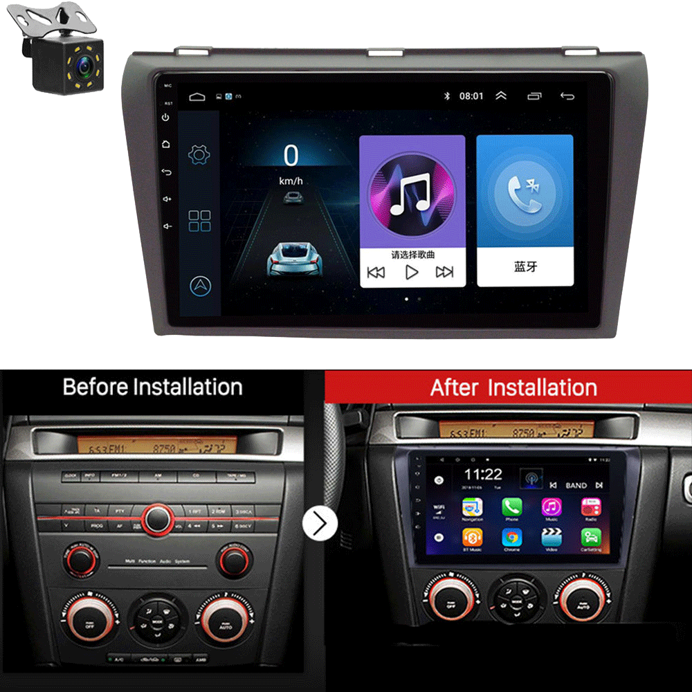 2008 mazda 3 aftermarket stereo kit deals